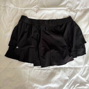 lululemon athletica Black Mini Skirt